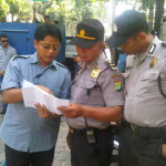 Aksi didepan KPU DKI terkait DPS Fiktif (foto : Anton)