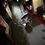 Banjir di Kecamatan Makasar, Jakarta Timur. (Foto: Kahiruddin Safri)