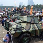 Pameran Alutsista HUT TNI Ke-68 dihadiri ribuan masyarakat dari berbagai kota. (Foto: Fajrul Islam/SuaraJakarta)