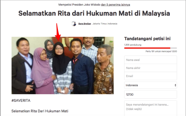 Lagi, TKI Divonis Gantung Di Malaysia. Netizen Galang ...